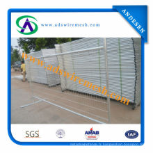 Usine ISO9001 de barrière temporaire galvanisée de haute qualité